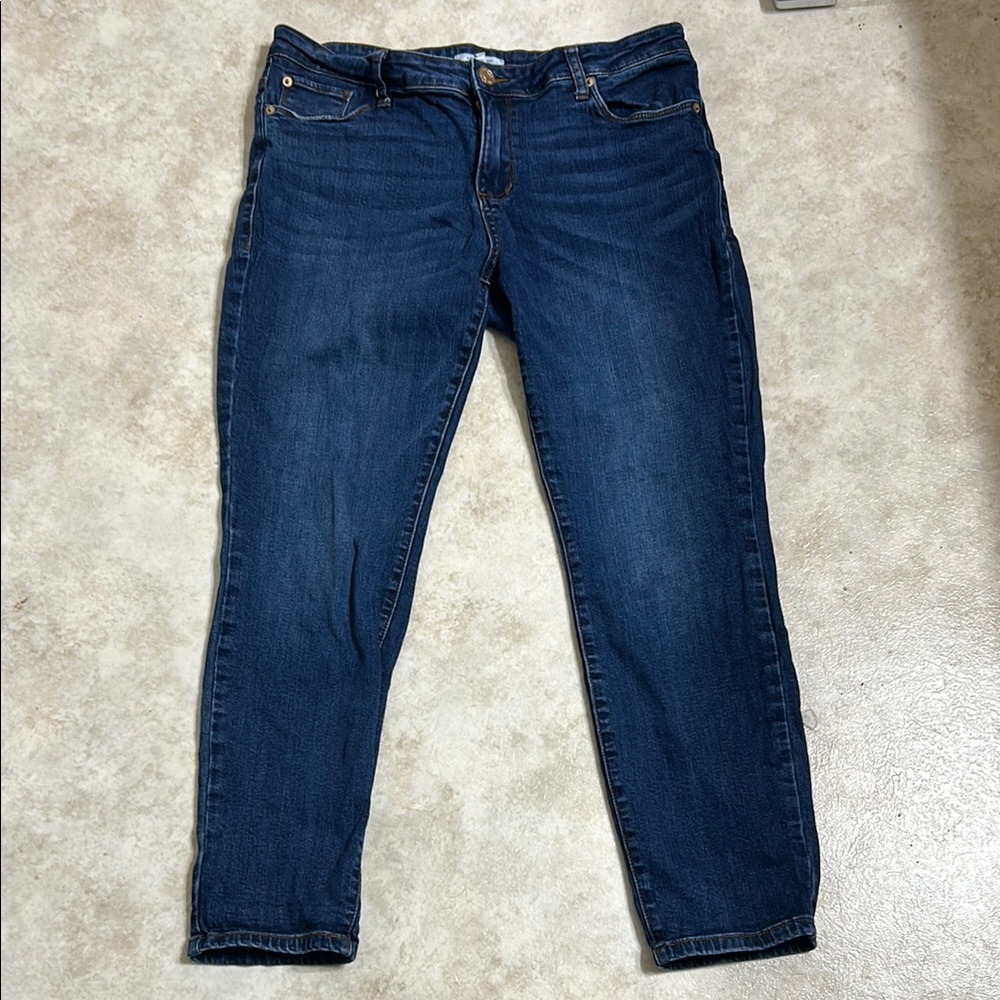 STS Blue Jeans in Blue with Distressed Finish